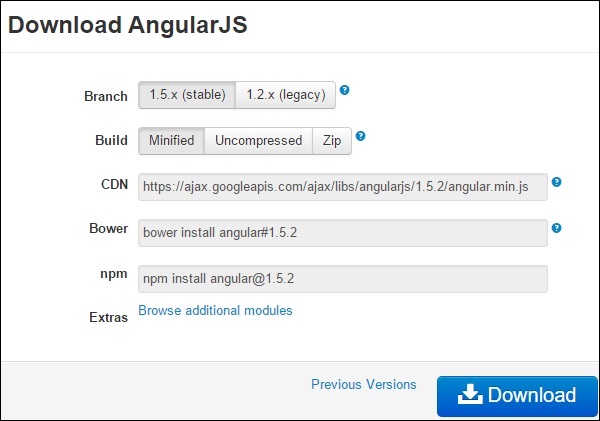 AngularJS